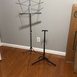 Music And Guitar Stand