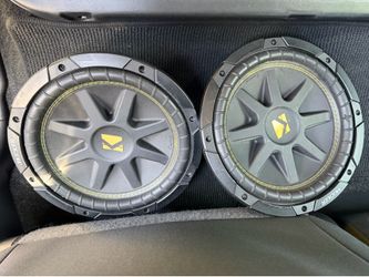 2 Kicker 10” subwoofers