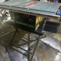 Hitachi C10RA2 Portable Table Saw With Stand