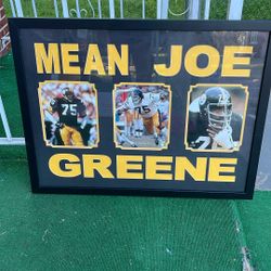 Steelers Football Official Mean Joe Green Picture