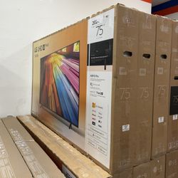 75” LG UT8000 4K HDR SMART TV
