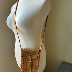 Designer Leather Crossbody Handbag 