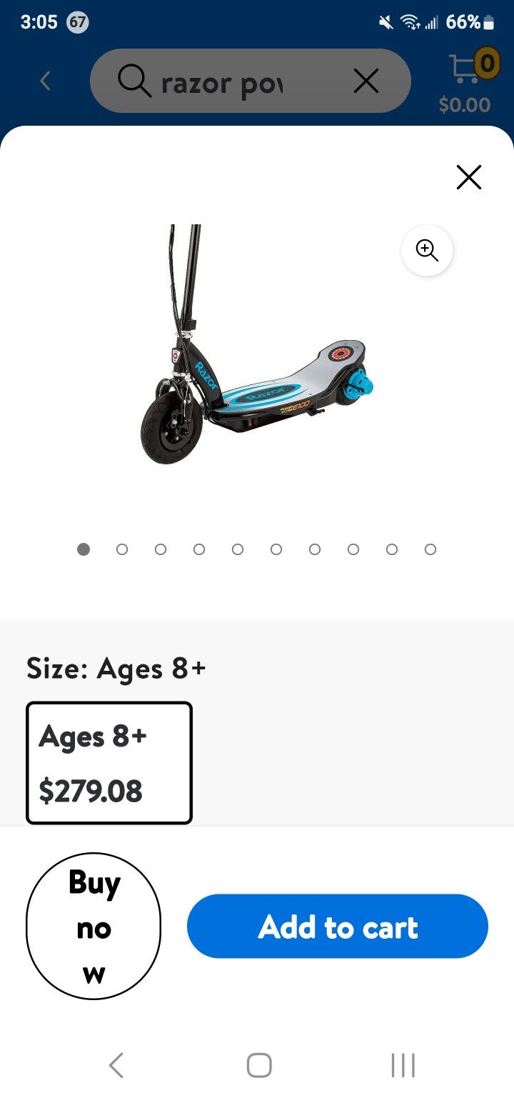 Razor Power Core E100 Scooter 