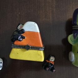 Trinket box hinge box Halloween