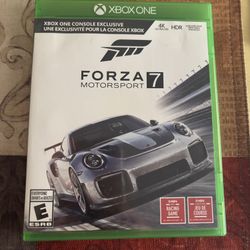 XBOX ONE  “FORZA 7 MOTORSPORT”
