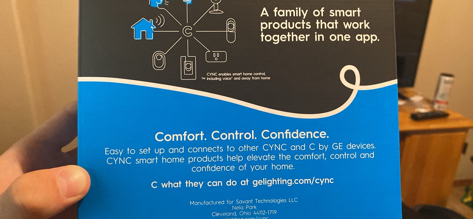 Brand new, never opened GE Cync Full Color Smart Light Strip (80 inches)