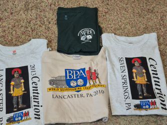 Gamers t-shirts XL. 2010 -2013 - 1999 World Board Gaming Championships