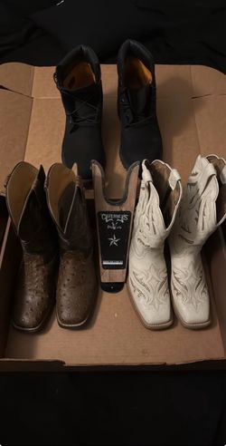 3 Pairs of Boots Bundle