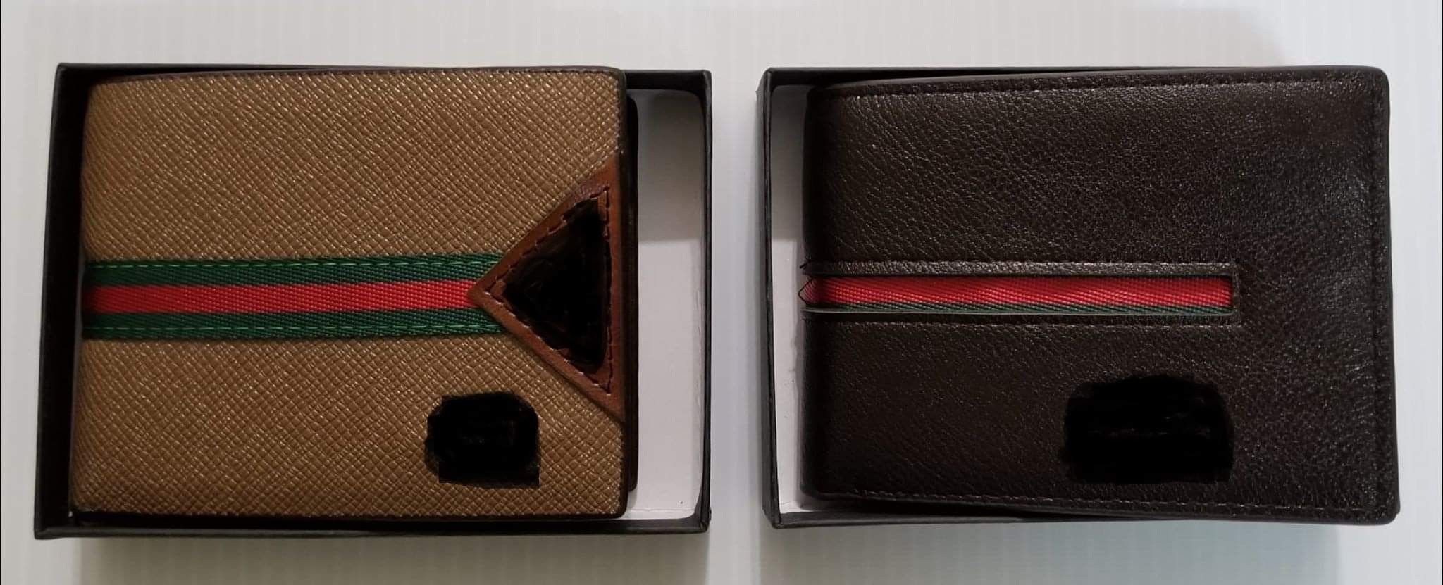 Small wallet for Men and Women, $15 each.