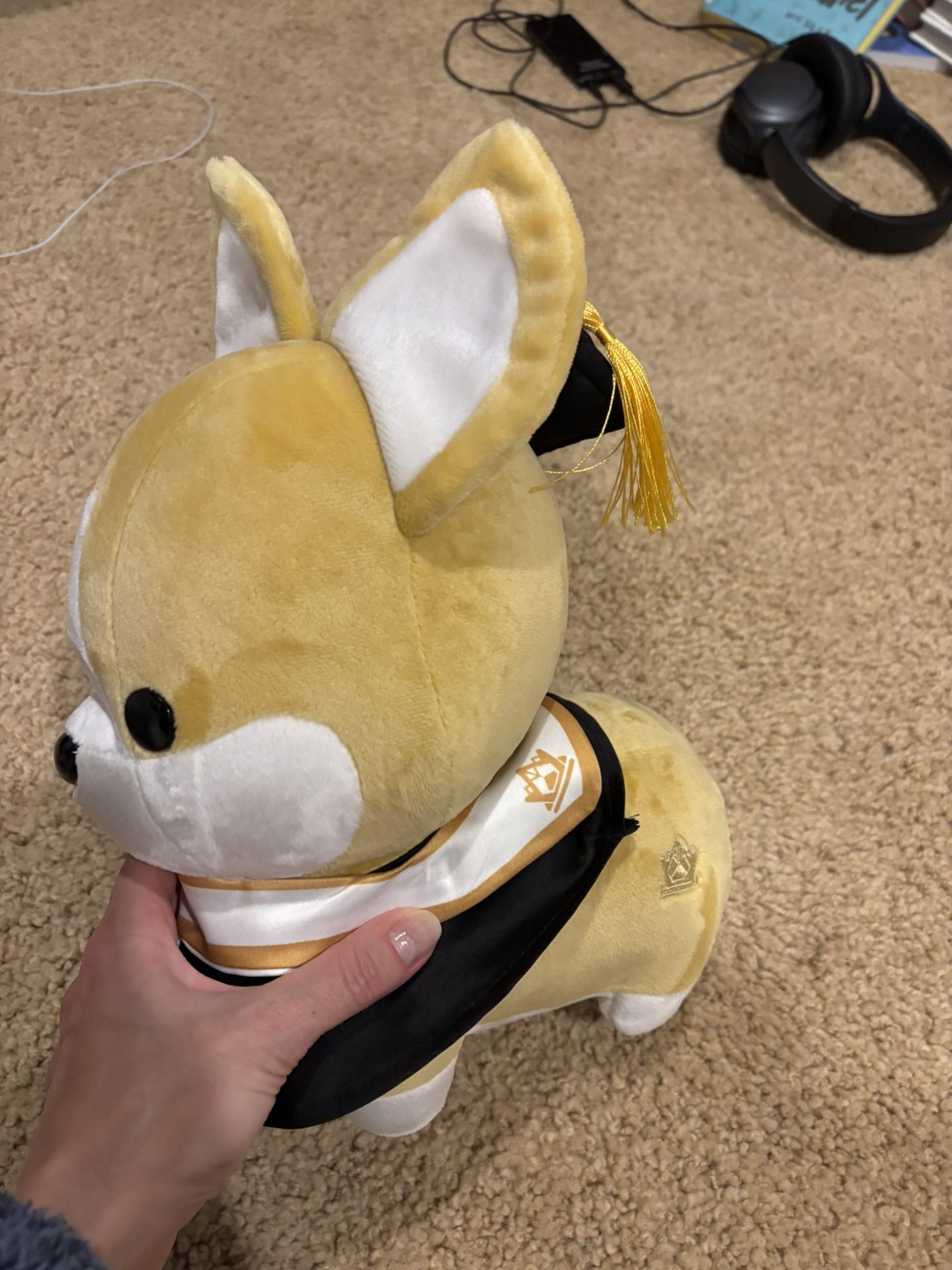 Bellzi Plushie - Graduation Dog