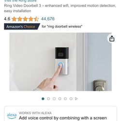 NEW Ring Video Doorbell 3