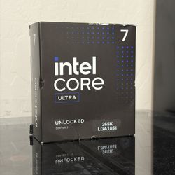 Intel Core Ultra 7 265k CPU