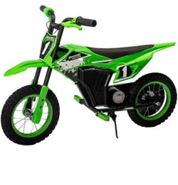 Green electric dirt Bike new ( never opened)
