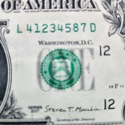 1$Star Note Low Serial Number