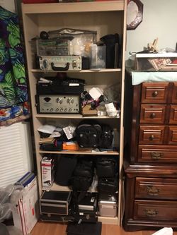 Two cabinet s for holding stuff