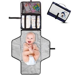 Crystal Baby Smile Portable Changing Pad Diaper Clutch