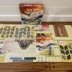 Lost Valley The Yukon Goldrush 1896 Board Game Unpunched