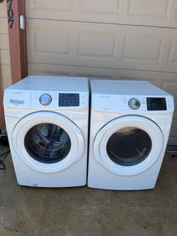 Samsung Washer And Dryer in good condition. Free delivery and installation