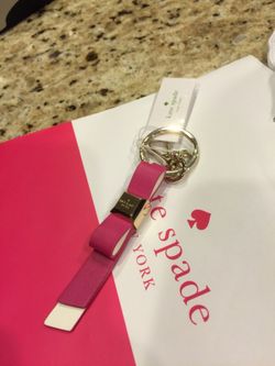 NWT Kate spade key chain or bag decor