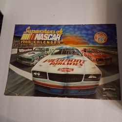1985 NASCAR CALENDAR 