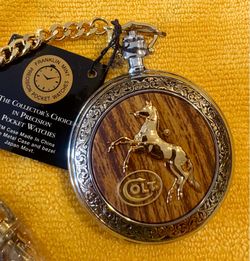 Franklin Mint Colt Peacemaker Pocket Watch