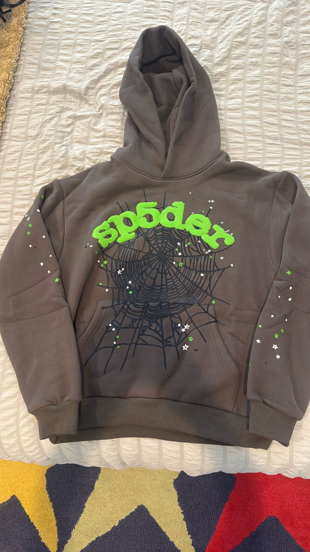 Spider Wait Web Hoodie ‘Slate Grey’