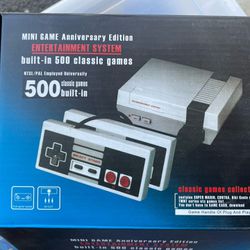 Mini Nintendo Console With 500 Built-in Classic Games