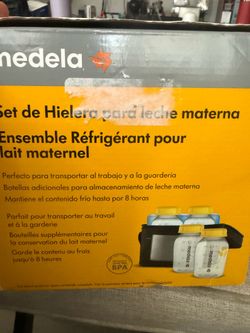 Medela cooler bottle set new
