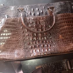 Men's Bag Alligator Skin