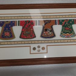 Custom Made Chinese Gowns Museum Glass 20×28