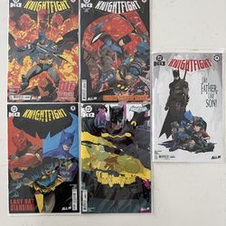DC KO BATMAN KNIGHTFIGHT #1-4 Set Cover A. Scott Snyder  + #3 Variant NM🔥