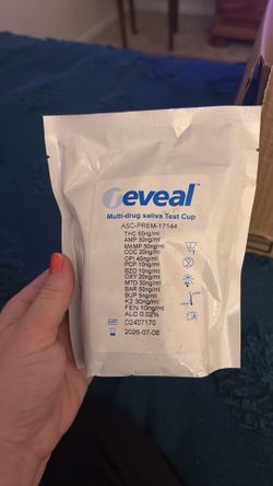 14 panel saliva multi-drug test cup.