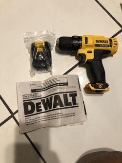 Brand new dewalt 12v drill