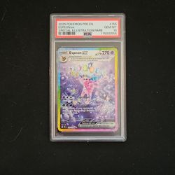 Espeon EX SIR 155/131 PSA 10 Prismatic Evolutions