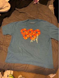 T shirt denim tears collab with offset