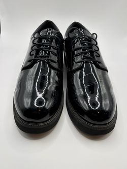 Bates Patent Leather Oxford Dress Shoes