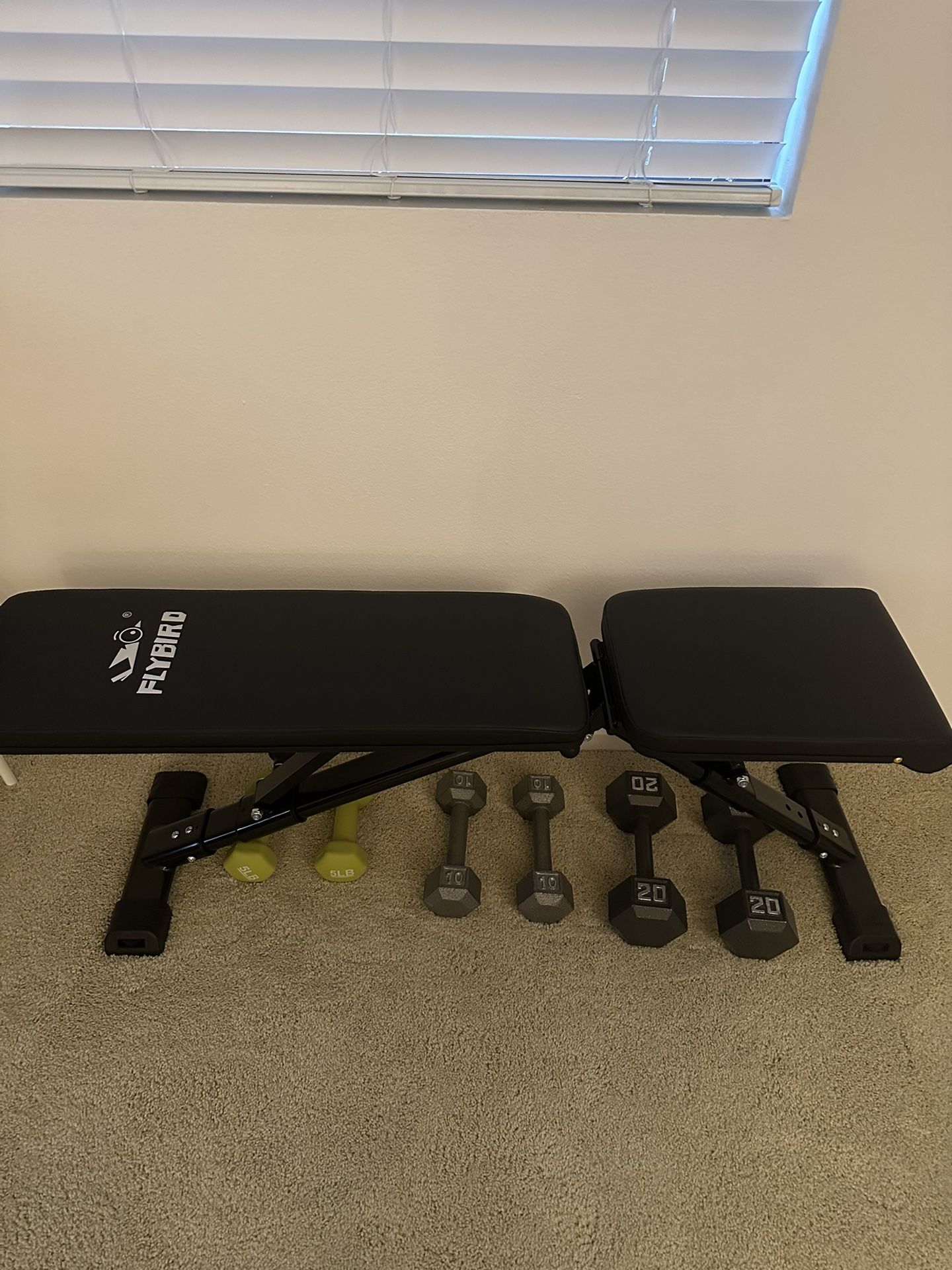 FLYBIRD Adjustable Weight Bench