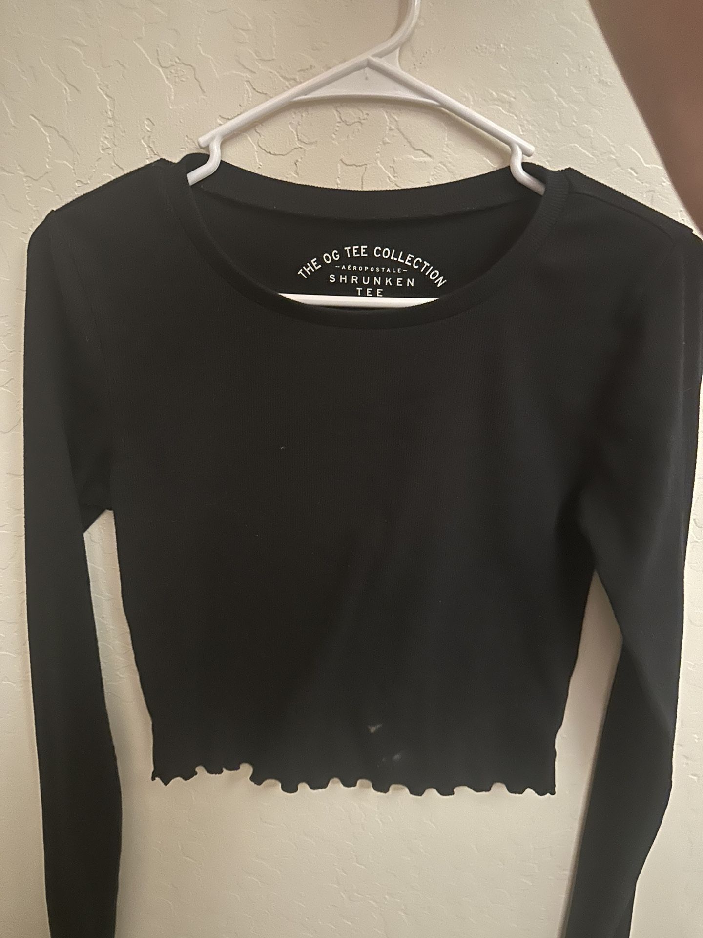 Black Crop Top