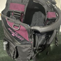 seaQuest BCD With Oceanic Regulator And Gage