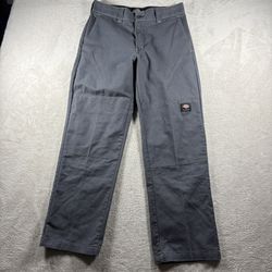 Dickies Skateboarding Double Knee Men’s 32x30 Gray Loose Skater Grunge #3F