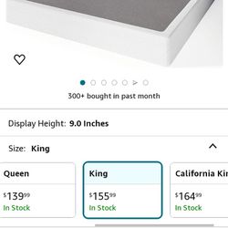 King Size Metal Box Do Spring 