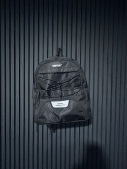 black DAFISKY soccer and multi use backpack