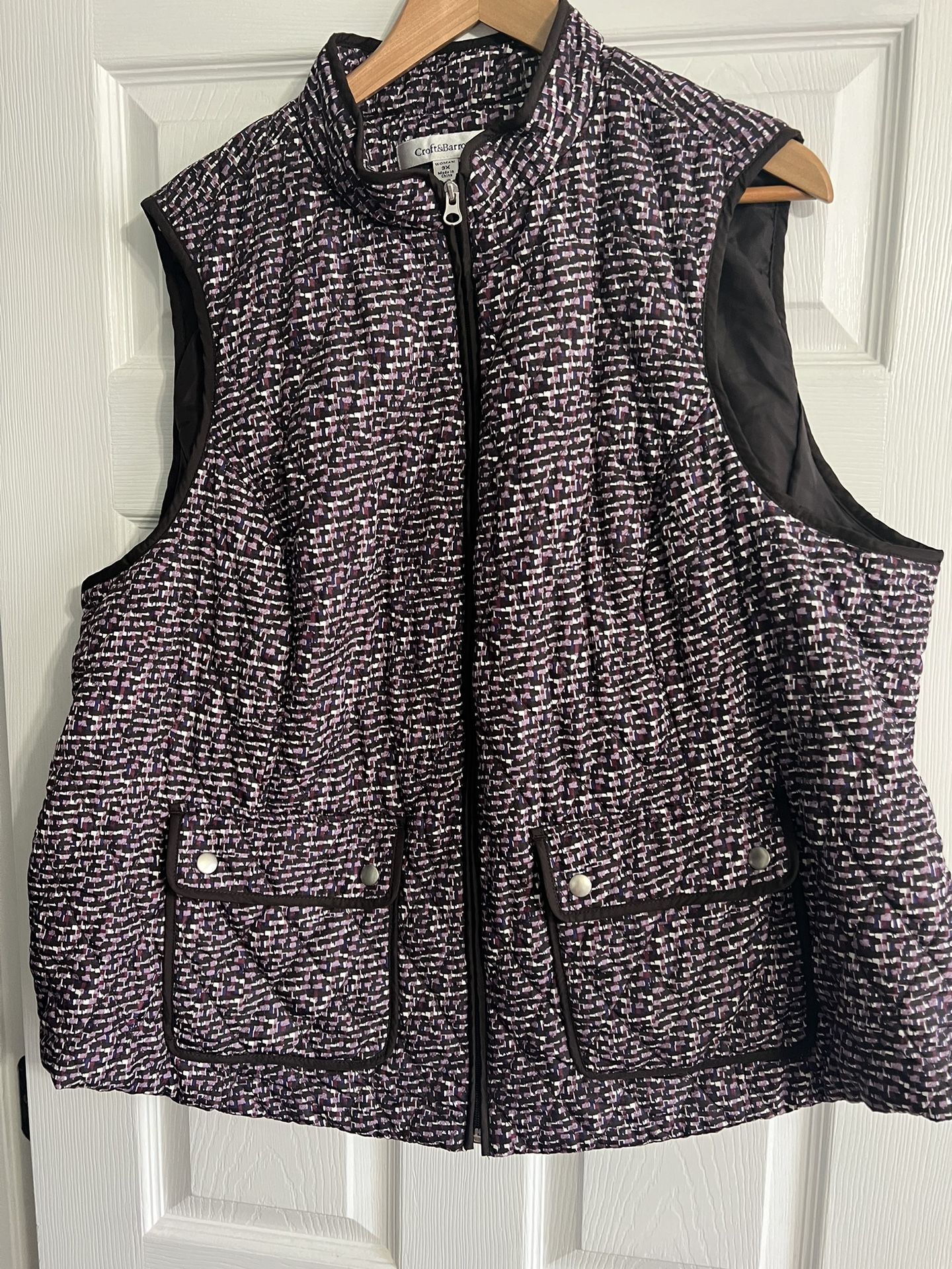 Women’s Croft & Barrow Vest NWOT Size 3x