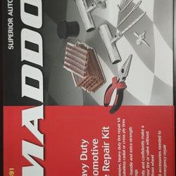 MADDOX Heavy Duty Automotive Tire Repair Kit. 