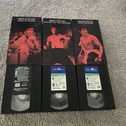Bruce Lee VHS Lot