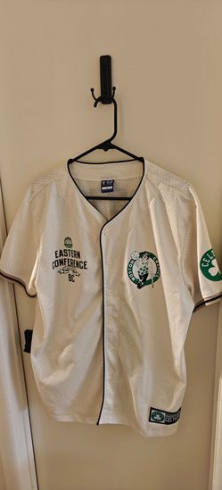 Boston Celtics Ultra Game NBA Eastern Conference Cream Basketball Jersey size L