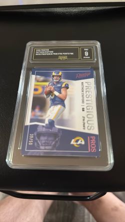 2022 Matthew Stafford Mint 9