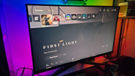 ASUS 32 in gaming monitor with back lights