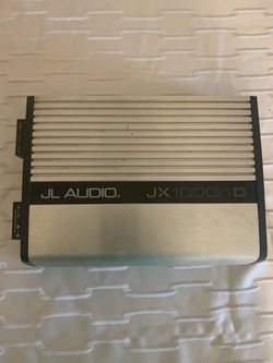 JL Audio 1000 watt mono amp