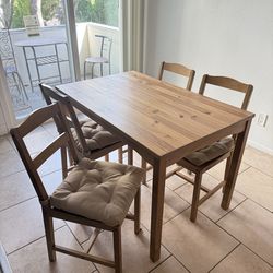 Ikea dining set table